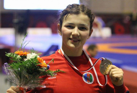 Azerbaijan`s female wrestler wins gold at European Under-23 Championship 